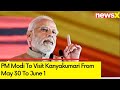 PM Modi to Visit Kanyakumari From May 30 to June 1 | PM to Engage in Meditation