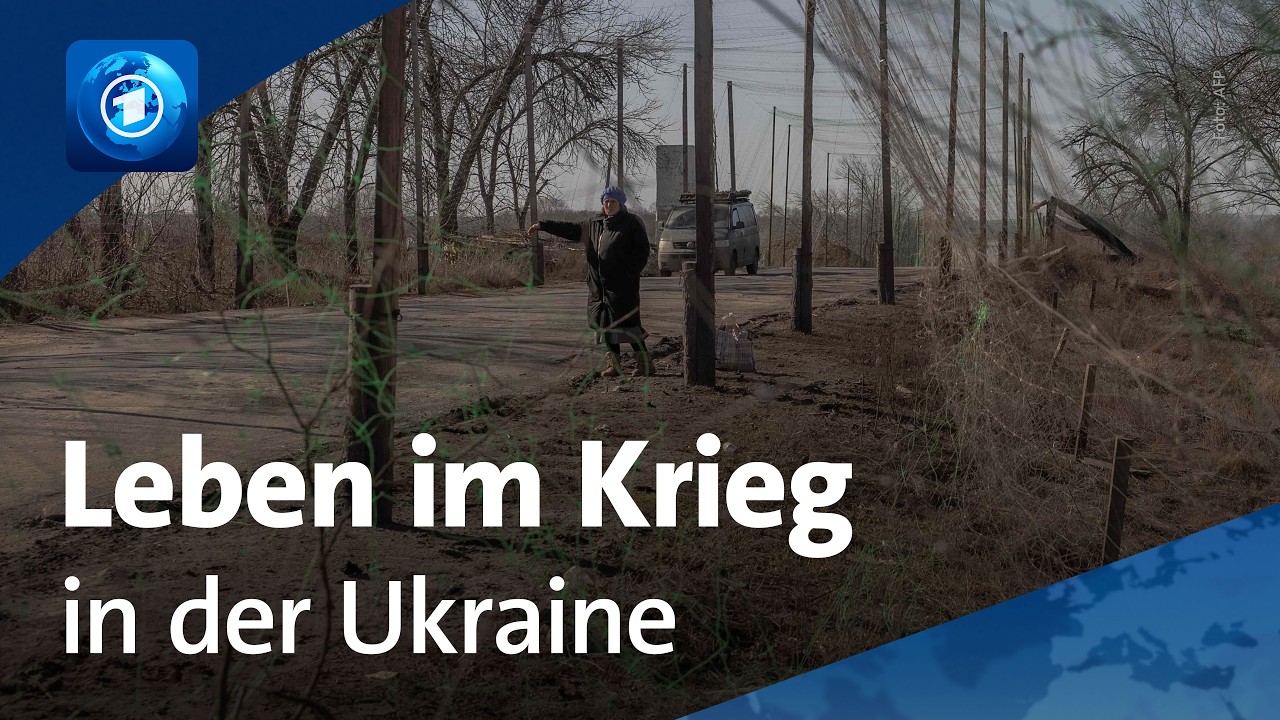 Kriegsalltag in der Ukraine – unterwegs an die Front