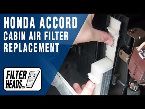 HONDA Accord VI - Cabin Air Filter Replacement