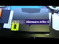 Разбираем ноутбук Alienware M18x R2 teardown