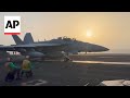 US fighter planes take off in Red Sea area for operations against Yemens Houthi rebels