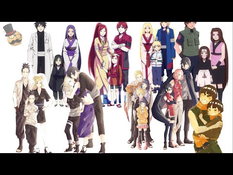 Naruto: character's family collection (real & fanart)