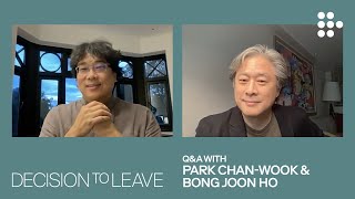 Park Chan-wook and Bong Joon Ho 