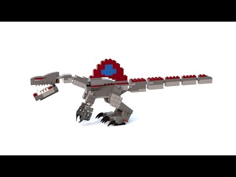 How to build a Jurassic Park 3 styled Lego Spinosaurus 