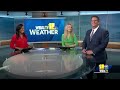Weather Talk: Baltimore active weather ends(WBAL) - 01:43 min - News - Video