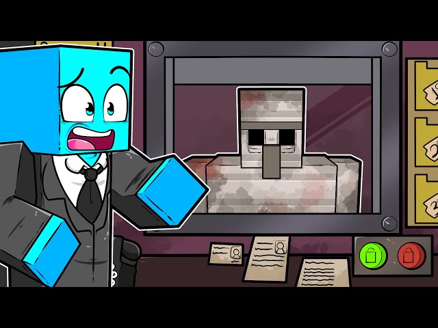 Virei Segurança por 24h no Minecraft!