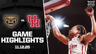 Oakland vs. #1 Houston Game Highlights | 2025-26 Big 12 Men’s Basketball