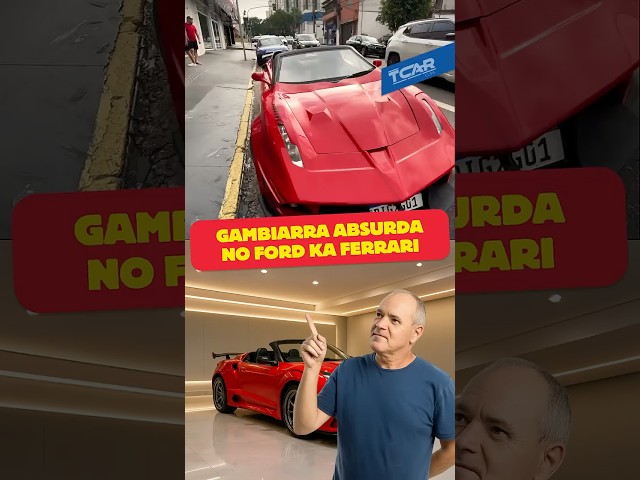 GAMBIARRA INCRÍVEL NO FORD KA: FAROL DE CG E ESCAPE ZONDA!