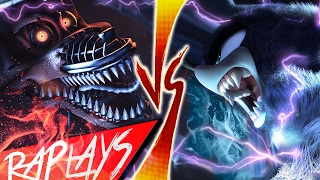 Sonic Werehog vs Nightmare Foxy - Rap Battle
