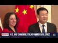 U.S., China hold talks on limiting fentanyl flow to U.S.  - 01:53 min - News - Video