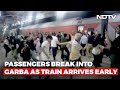 Viral video: Passengers break into Garba as train arrives early; interesting sight