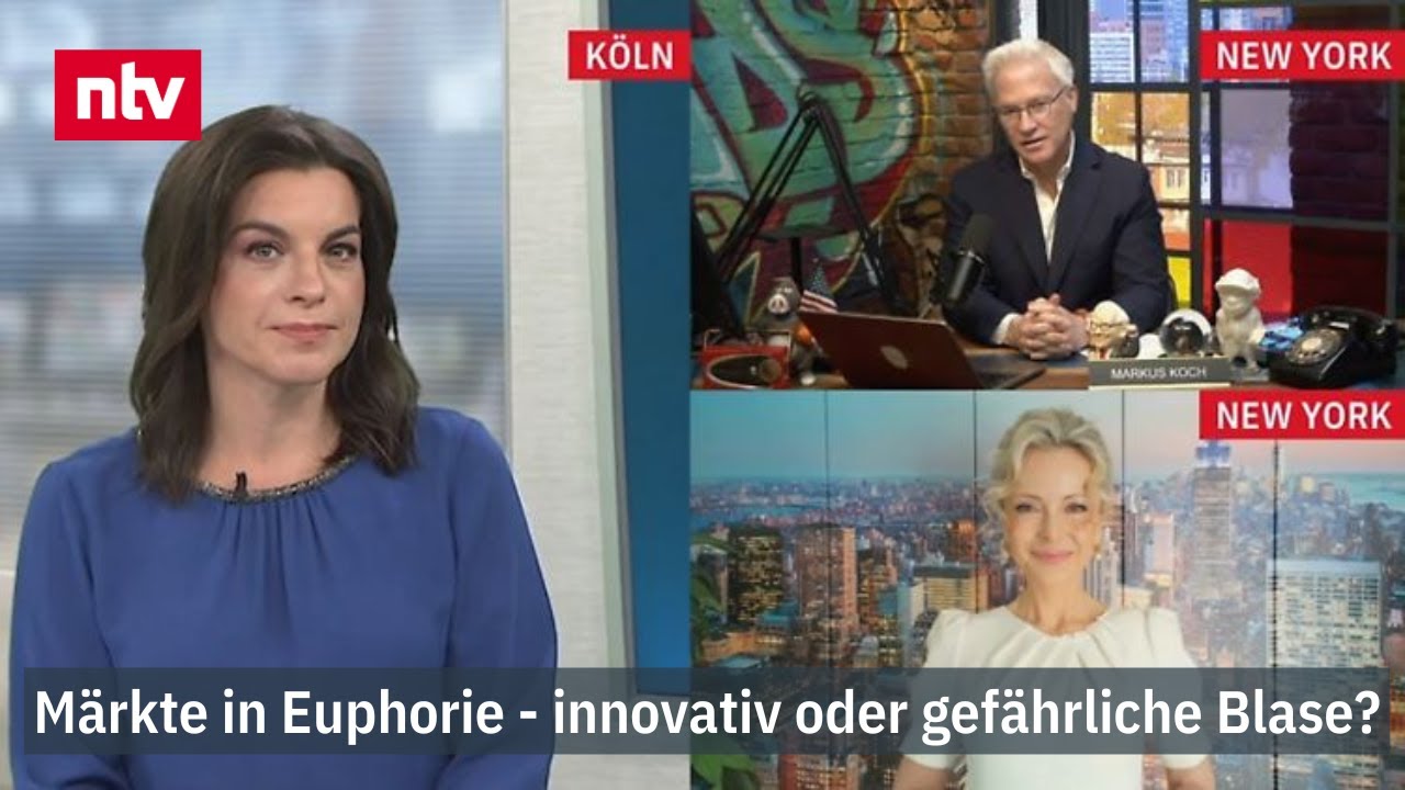 Märkte in Euphorie - innovativ oder gefährliche Blase?