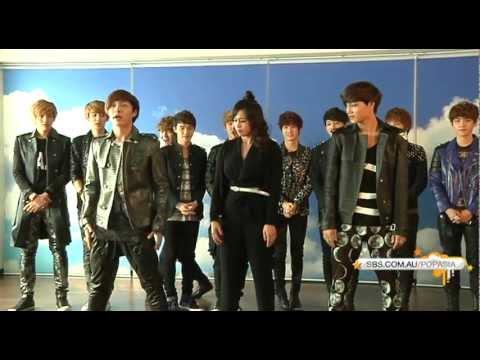 EXO give Jamaica dela Cruz dance lessons