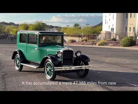 video 1928 Essex Super Six Two-Door Sedan