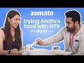 Sneak peek: Jr NTR makes Sahiba Bali try his favourite local food: Andhra and Hyderabadi Feast