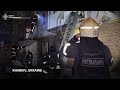 Emergency workers rescue people from damaged building after Russian strikes hit in Kharkiv  - 00:59 min - News - Video