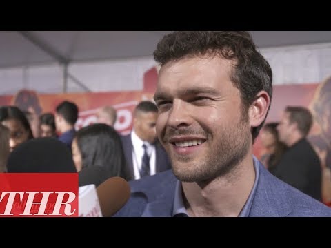 Alden Ehrenreich on 'Solo: A Star Wars Story' Premiere Red Carpet | THR