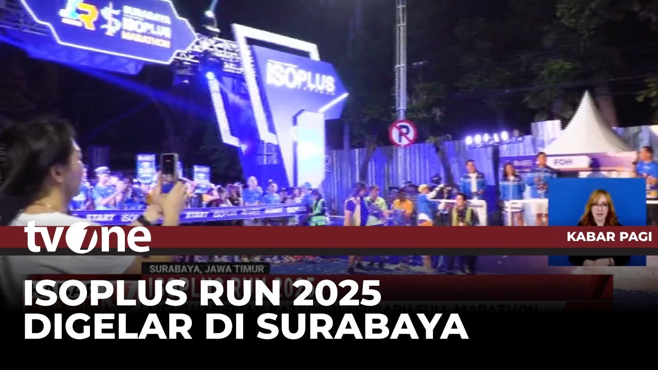 ISOPLUS RUN 2025 Berlanjut di Surabaya, Hadirkan Kategori Terbaru | tvOne