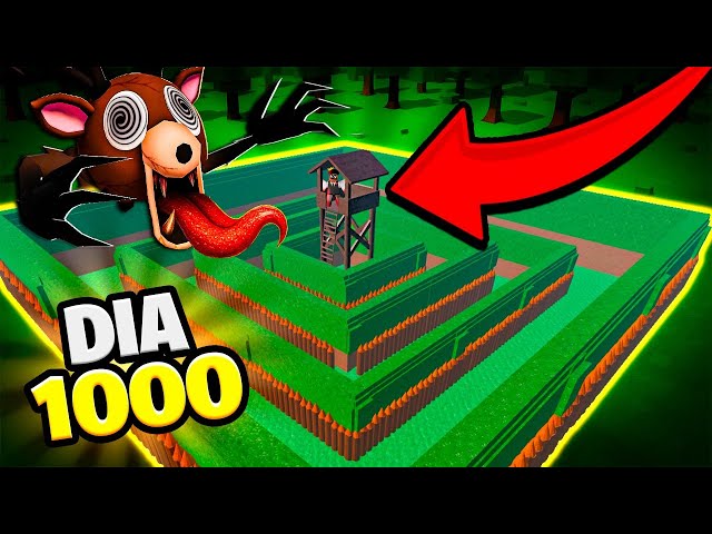 CRIEI A MAIOR BASE DE 1000 DIAS COM TUDO DO JOGO NO 99 NIGHTS IN THE FOREST!!!! (0 A 1000 DIAS)