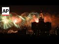 Russias Victory Day celebrations conclude with fireworks display in Moscow