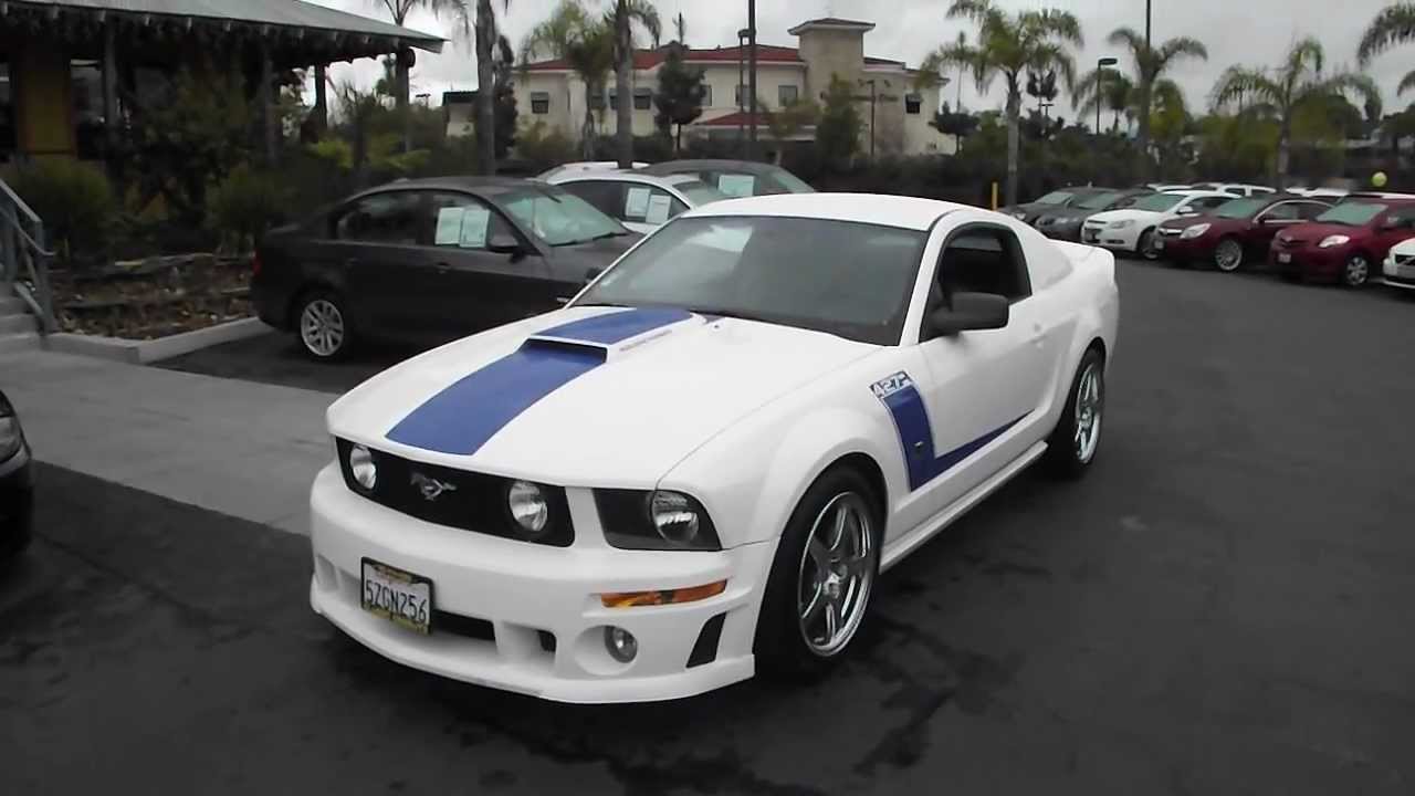 Ford mustang gt roush edition #8