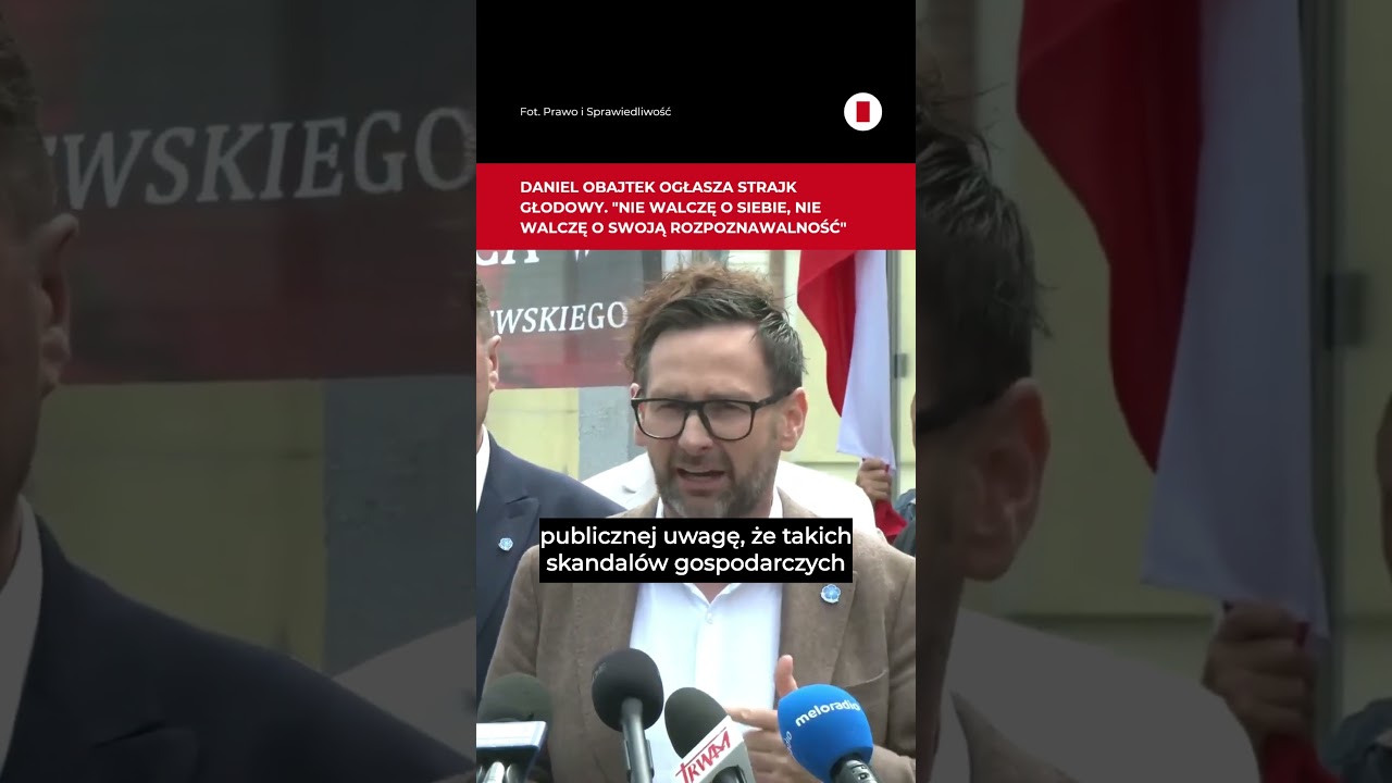Obajtek ogłosił, iż dołączy do strajku w "Solino". "Nie wiem, czy mnie wpuszczą" #shorts