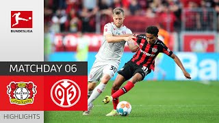 Bayer 04 Leverkusen — 1. FSV Mainz 05 1-0 | Highlights | Matchday 6 – Bundesliga 2021/22