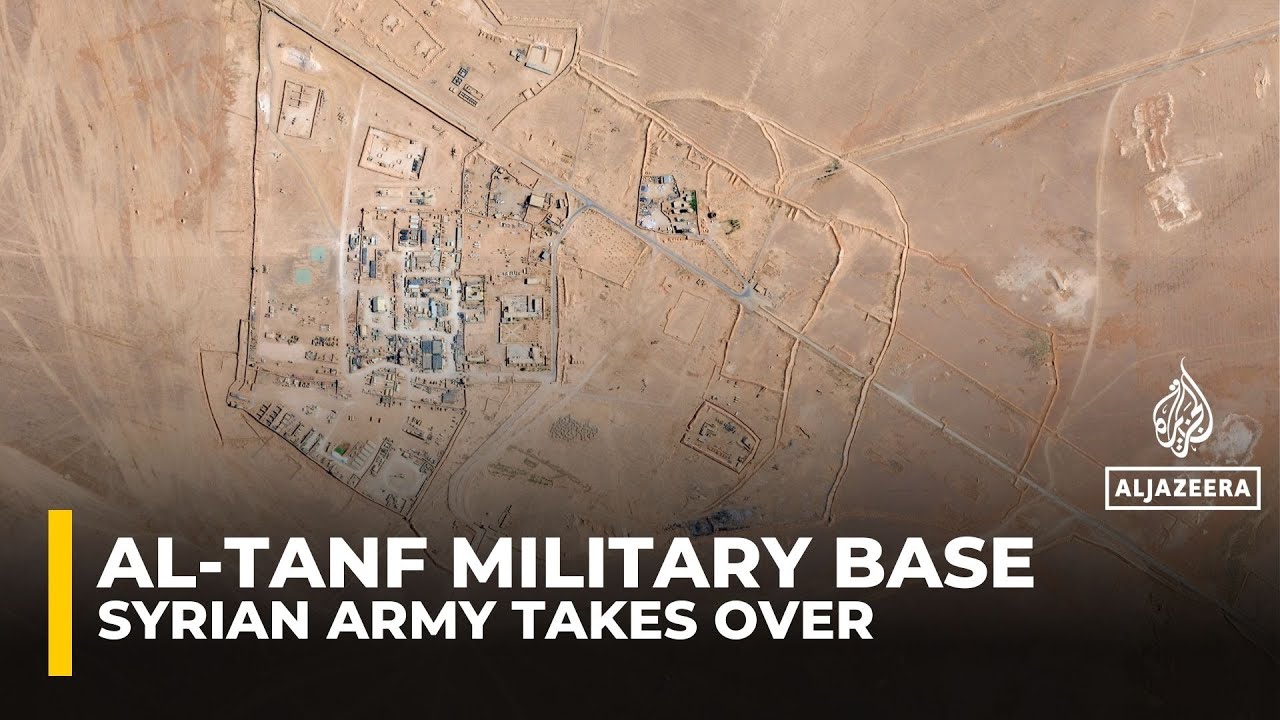 Syrian army takes control of al-Tanf military base as US troops pull out