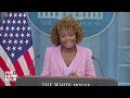 WATCH LIVE: White House holds briefing as Biden asserts privilege over tapes with special prosecutor  - 57:30 min - News - Video