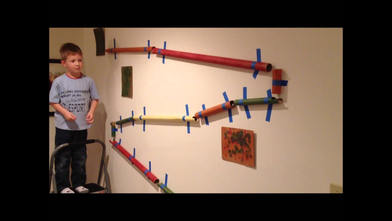 DIY Marble Run - YouTube