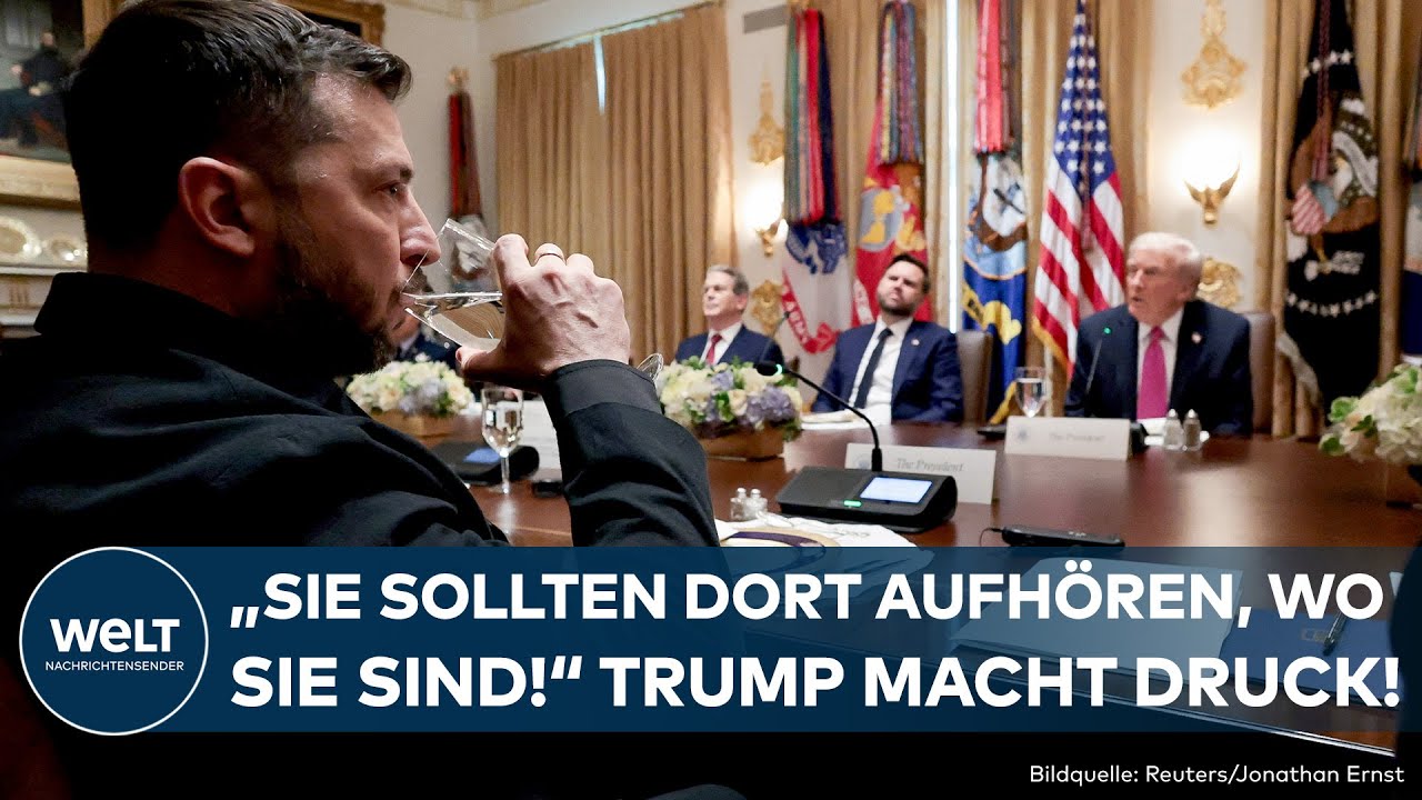PUTINS KRIEG: Große Fragen nach Trump-Selenskyj-Treffen! Nun könnte Kiew besetzte Gebiete verlieren