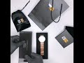 שעון יד אלגנטי לגברים רצועת רשת - זהב