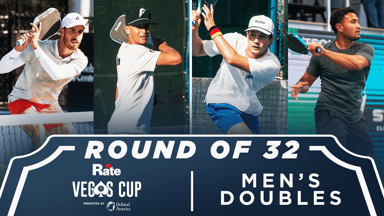 Staksrud/Patriquin v Protzek/Teoni at the Rate Vegas Cup presented by Holland America