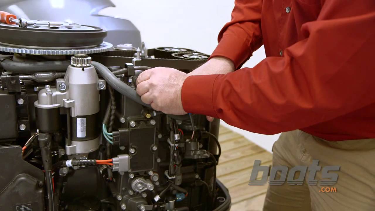 How to Change the Thermostat on an Outboard Engine - YouTube yamaha 250 outboard wiring 