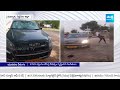 Drunken Boys Hulchul on Road in Dubbaka | Siddipet District @SakshiTV  - 01:26 min - News - Video