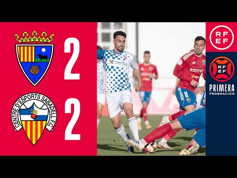 (RESUMEN Y GOLES) CD Teruel 2-2 Sabadell J14 - 1ª RFEF Fuente: YouTube Real Federación Española de Fútbol