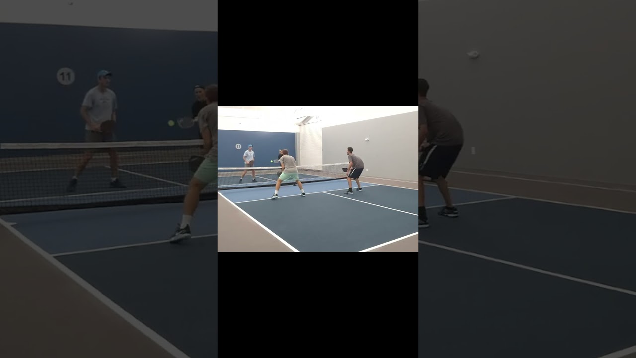 BACK UP AND RECOVER #pickleballdoubles #pickleballrocks #tennis #badminton #pickleball