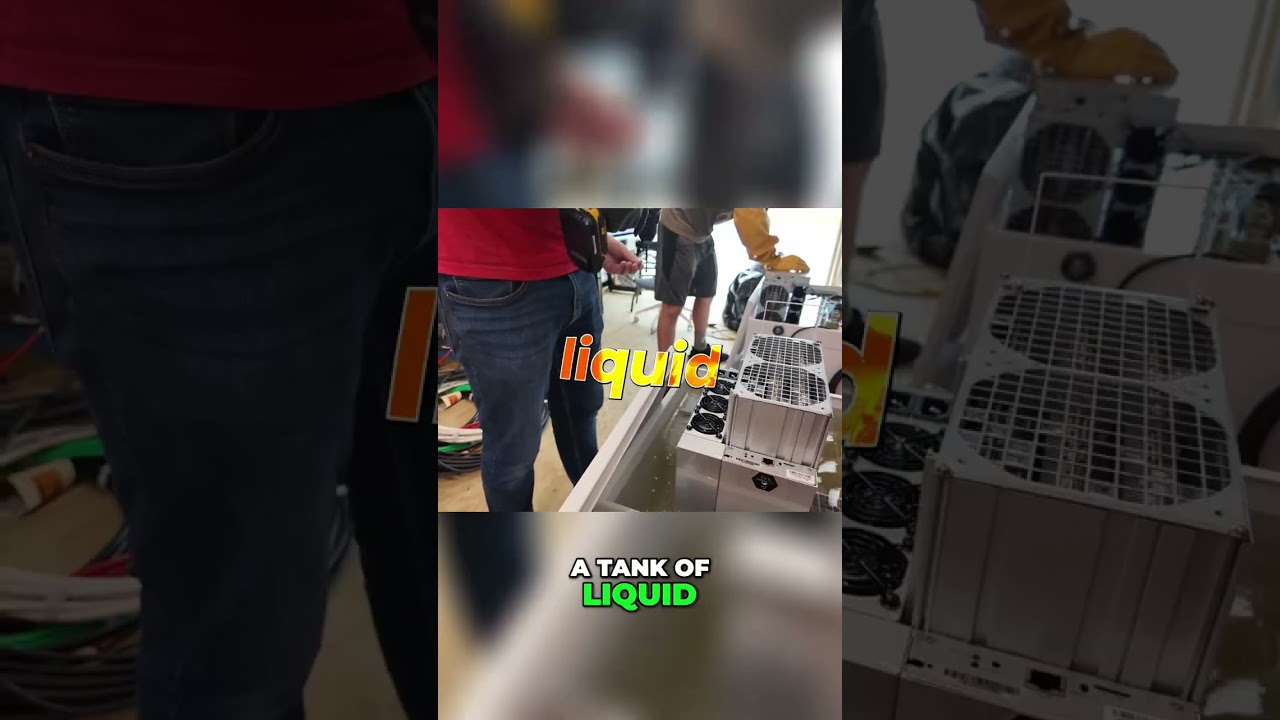 Hydromining vs Immersion Mining: Bitcoin Mining Explained shorts