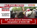 BJP Holds Protest Demanding Kejriwals Resignation | After Kejriwals Arrest in Liquor Scam  - 06:07 min - News - Video