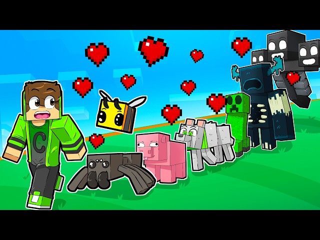 POSSO DOMESTICAR QUALQUER MOB no Minecraft?!