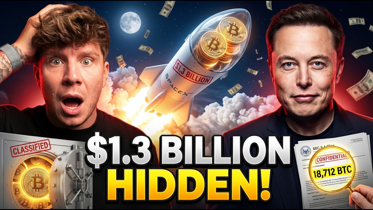 Ripple XRP: SpaceX Secretly Hoarding $1.3 BILLION In CRYPTO!! Why? (NO ONE IS READY)