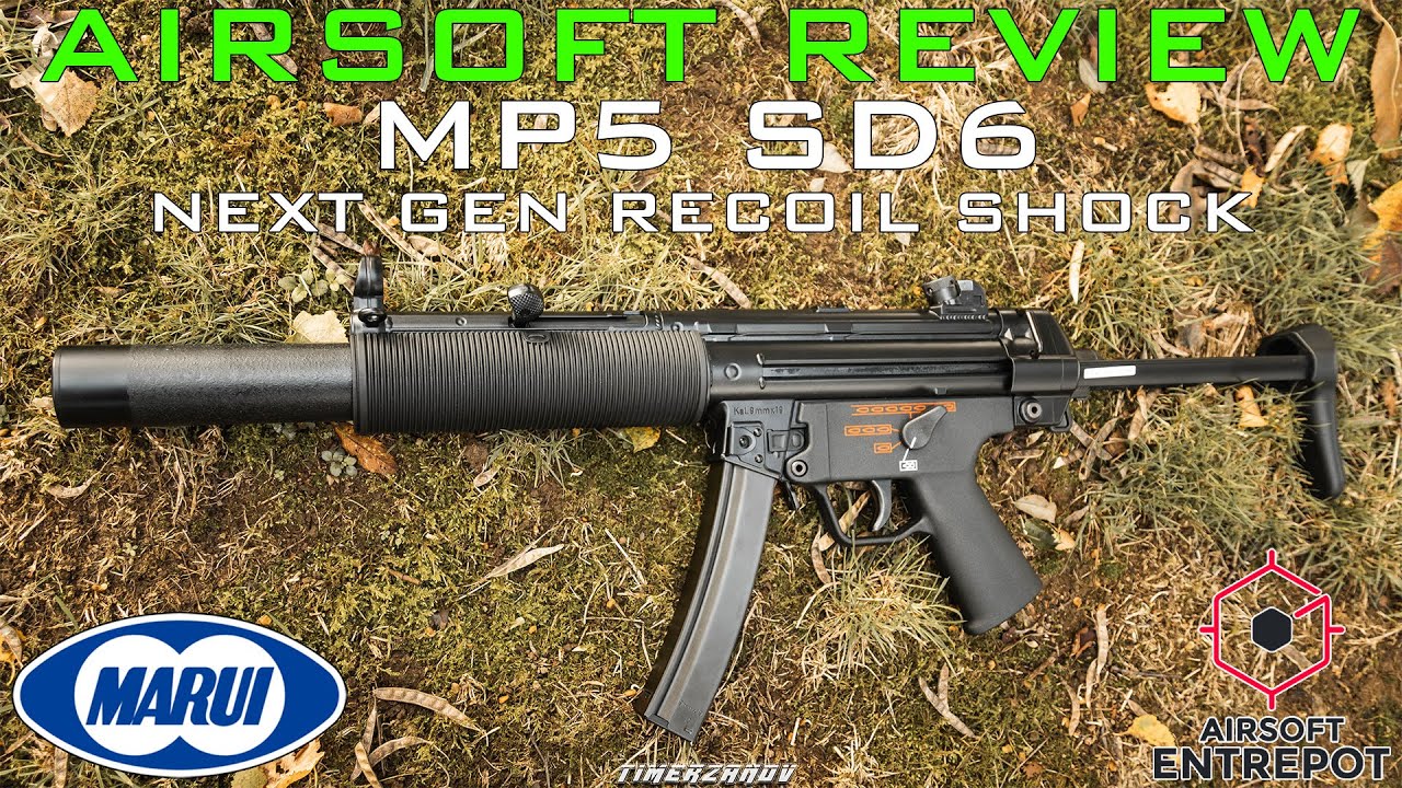 Airsoft Review #269 Tokyo Marui MP5 SD6 Next Gen Recoil Shock EBBR (Airsoft Entrepot) [FR]