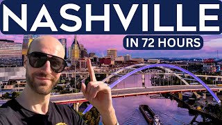 72 Hours in Nashville, Tennessee! (MUST EAT & DO ATTRACTIONS!) 🎸🏙️