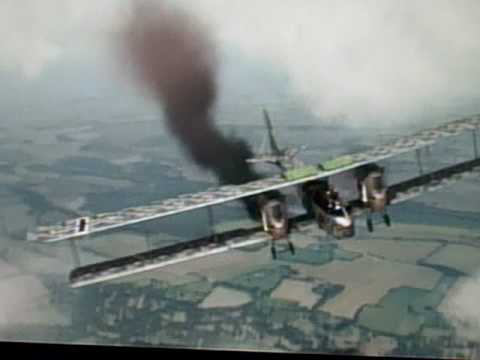 World War 1 Gotha Bomber Interception - YouTube