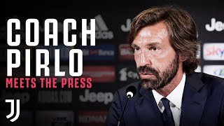 COACH PIRLO | Andrea Pirlo meets the press as new Juventus U23 Coach! | Press Conference