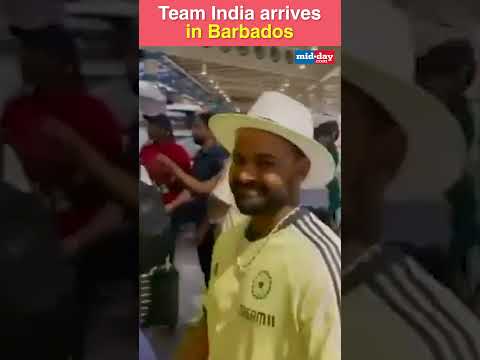 Virat Kohli Rahul Dravid Rishabh Pant and others arrive in Barbados for T20 World Cup Final