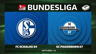 FC Schalke 04 vs. SC Paderborn 07 | Matchday 14 — Bundesliga 2 2025/26