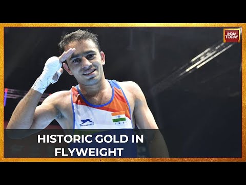Boxer Amit Panghal wins historic Gold in Flyweight :Commonwealth Games 2022 Boxer Amit Panghal wins historic Gold in Flyweight :Commonwealth Games 2022