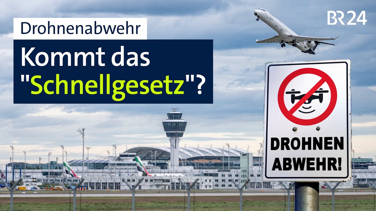Drohnenalarm - abschießen statt abwarten? | BR24live