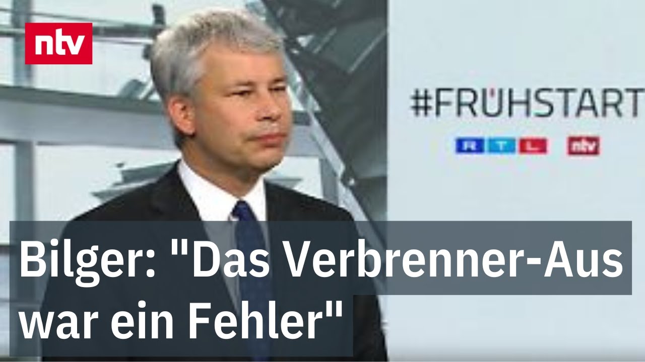 Bilger: "Das Verbrenner-Aus war ein Fehler"